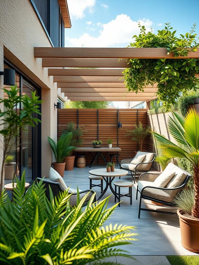 Cubiertas de aluminio para patios y jardines